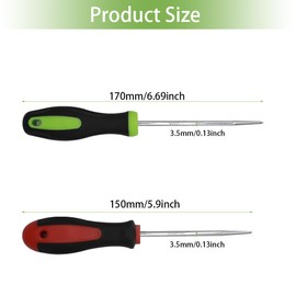 GYSRXS 8 Piece Pick Hook Set Universal Precision Pick and Hook Set Shaft Seal Tool Used for Car Repair, 90° Hook 45° Hook Curved Hook and Straight Needle