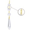 Royal Designs Teardrop Clear Pendants Balls Chandelier Pendlouge Almond Cut