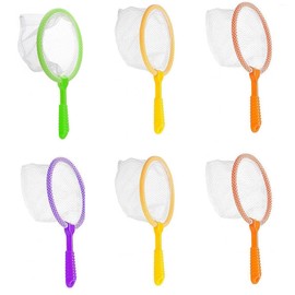 6Pcs Fishing Nets for Kids, Children Plastic Fishing Nets, Outdoor Fishing Net, Early Learning Tool Kids Bug Catcher Nets for Outdoor Playing Catch Fish Net, Compact Outdoor Play Equipment