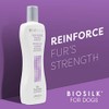 BioSilk Champú de terapia blanqueador y abrillantador para perros