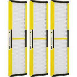 isinlive 3 Pack FLT5000 True HEPA Filter C Replacement Compatible with G-Guardian Air Purifier AC5000 AC5000E AC5250PT AC5350B AC5350BCA AC5350W AC5300B