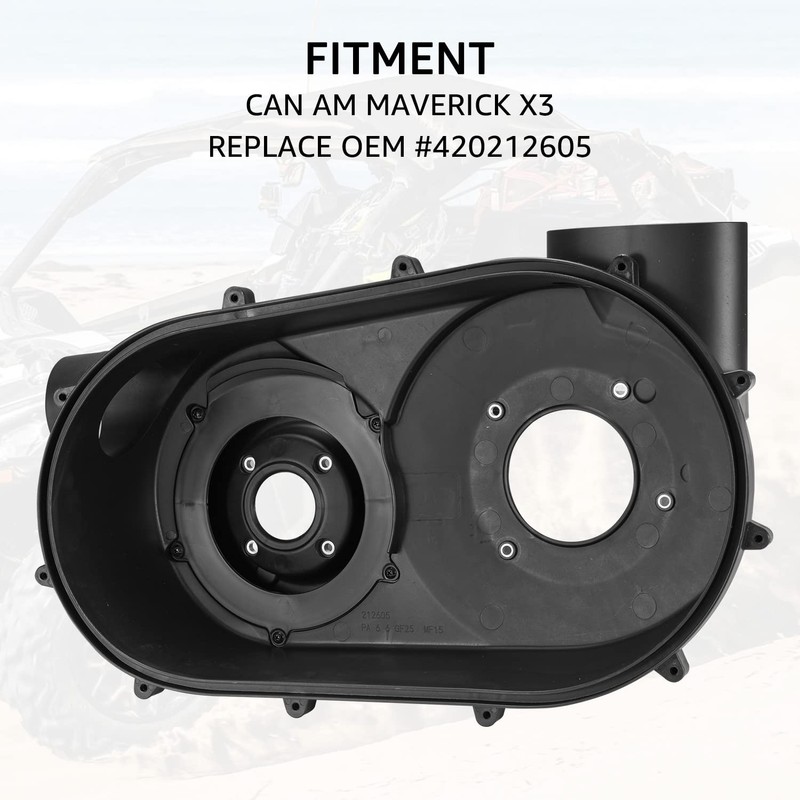 HAKA TOUGH X3 Inner Clutch Variator Cover, CVT Air Guide