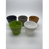 Magnetic Planter Pots, Set of 5, Mini Planter Pots, Indoor