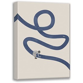 ArtDirect Leon, Maarten 18x24 Gallery Wrapped Canvas Museum Art Titled: River cleanse