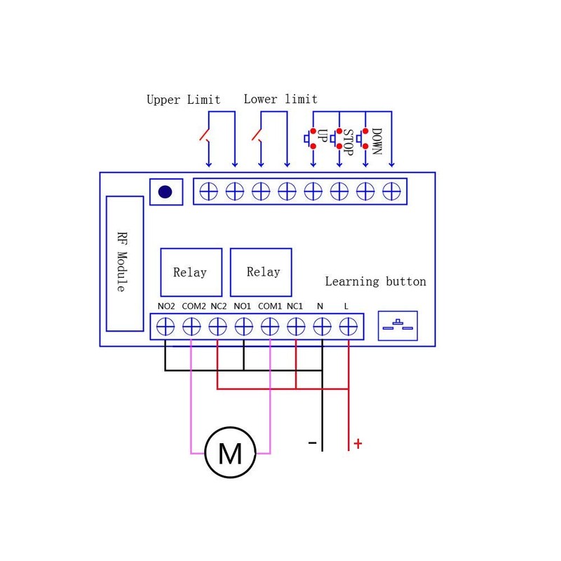 DC12V - 36V New Custom Wireless Remote Control Switch, 433Mhz