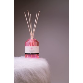 Nachfüll-Set Duftöl Orange incl. 10 Rattan-Stäbchen I Essenz aus ätherischen Ölen I ergiebig & langanhaltend I erdig, holzig, sinnlich I 500 ml