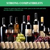 Yauhar 100Pcs #8 Natural Wine Corks Bulk Set, 7/8" x