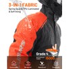 Oumurs Motorcycle Rain Suit - Waterproof Jacket & Pants for