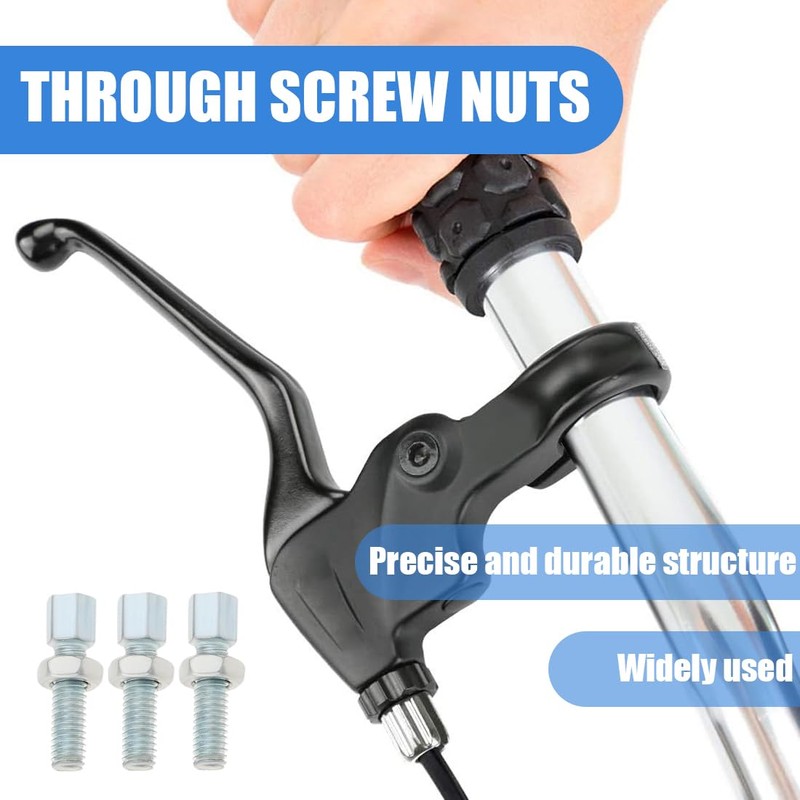 MIRKUZI Brake Levers 10pcs M6 Adjustment Screws for Bicycle Brake