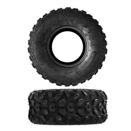 KAX 19x7-8 Mini Bike Tires Tubeless ATV Quad 4 Wheeler UTV Go Kart 19x7x8 ATV Mud All Terrain Tires 4PLY SET of 2
