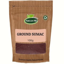 Ground Sumac 100g by Hatton Hill | Bold Citrus Spice for Middle Eastern & Mediterranean Cuisine