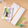 ZZJMCH 12 PCS Silicone Rubber Bands Planner Elastic Bands Elastic