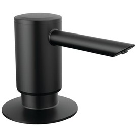 Peerless RP101946BL Flute Soap Dispenser, Matte Black