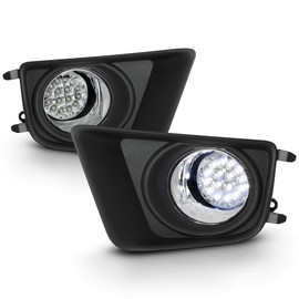 ACANII - For 2012-2015 Toyota Tacoma Pickup White LED Fog Lights Driving Lamps w/Switch Assembly Driver & Passenger Side