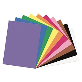 SunWorks Construction Paper, 9" x 12", 10 Assorted Colors, 200 Sheets