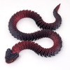 24in 3D Animals Printed Snake Toys,Fidget ADHD Snake FlexibleToys, Surprise