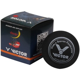Victor Squash Ball – Red – Single Box