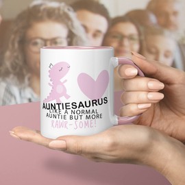 Mugged Off Auntie Gifts for The Best Aunties in The World Ideal Xmas Christmas Auntie Birthday 11oz Mug