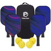 DULCE DOM Pickleball Paddles Set of 4, USAPA Approved Pickleball