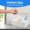 Wipes Dispenser, Refillable Wipes Container Compatible with Huggies, Wipe Holder