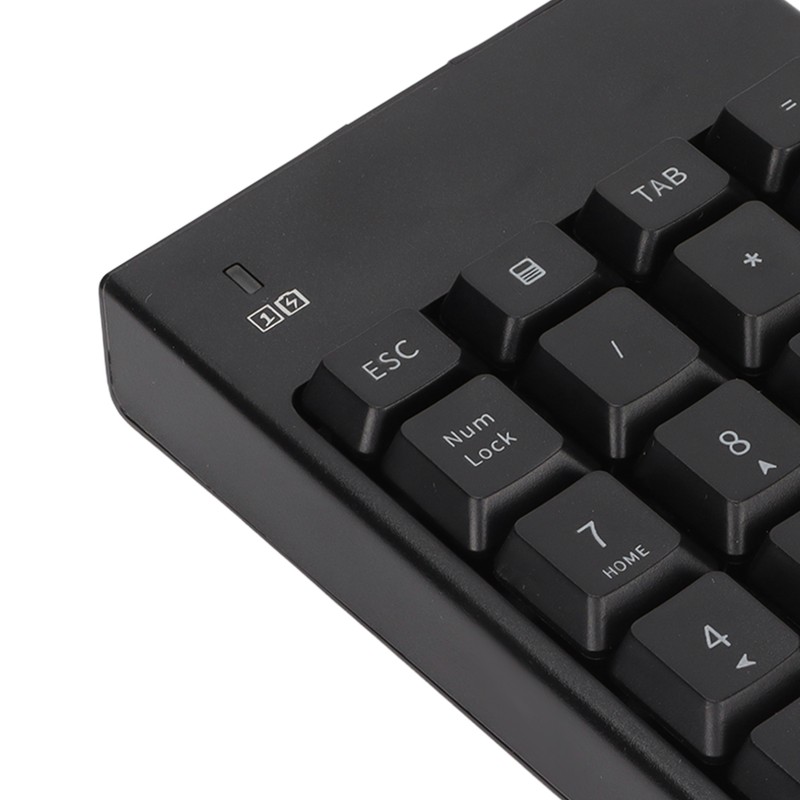 Number Pad 2.4GHz Wireless 22 Keys Delay Free Portable Black