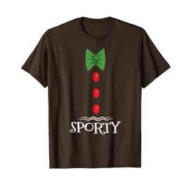 Sporty Gingerbread Costume Family Matching Funny Christmas T-Shirt