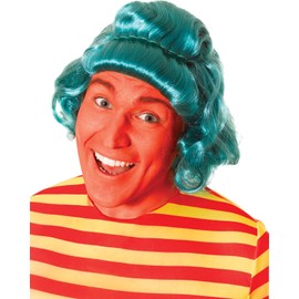 Bristol Novelty Wig Lumpa for Fancy Dress, Green, One Size