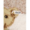 Steiff PWGG245680BRWF Gelato James JQD Border Blanket, Braun