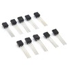 CYTGOUPER 200 Pieces Transistors Assortment Kit, 10 Values BC327‑BC558, NPN