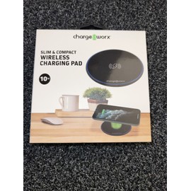 Charge Worx Slim & Compact 10w Wireless Charging Pad 1 Year Warranty