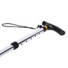 Telescopic Walking Stick Thicken Lightweight Aluminium Alloy Foldable Adjustable Hiking