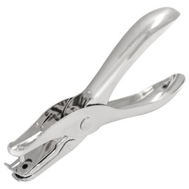 JUTOSU Hole Punch, 1 Hole, 0.1 inch (3 mm), 0.2 inch (6 mm), Hand Punch, Paper Punch, Craft Punch, Round Hole, Stainless Steel, Handheld, Metal, Lightweight, Labor Saving, DIY Tool, Office Supplies,