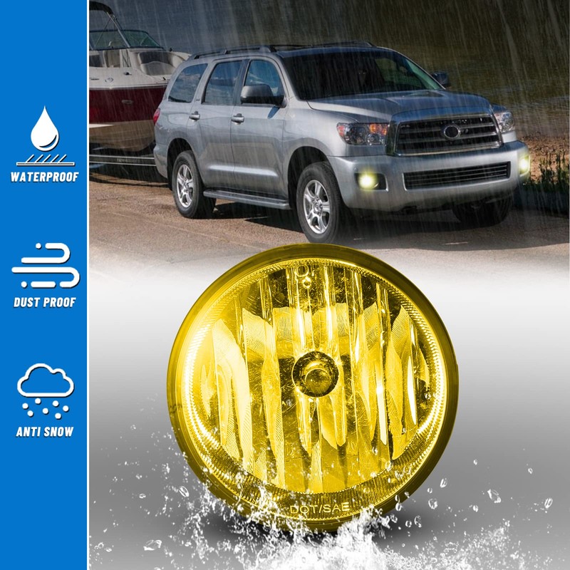 Fog Lights compatiable for Toyota 2005-2011 Tacoma 2004-2006 Solara 2007-2013