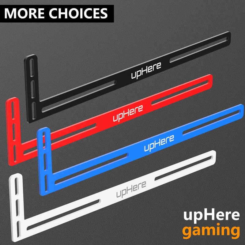 upHere gaming Grafikkarten Halterung,Grafikkarten Halter/Holster-Halterung, Eloxiertes Luft- und Raumfahrt-Aluminium, Einzel-