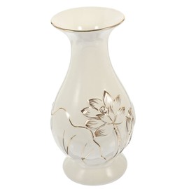 NOLITOY Ceramic Flower Vase for Home Decor Versatile Decorative Vase for Fresh Flowers and Floral Arrangements for Table Centerpieces Office Living Room White Jade