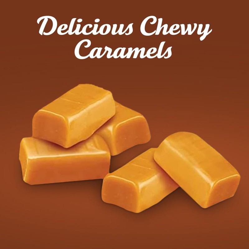 Werthr's Original Chewy Caramel Candy 1 Pound Individually Wrapped Healthy