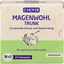 Hoyer Gastenwohl-Trunk Organic Drinking Ampoules 10 x 10 ml