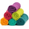 Divata colourful muslin cloths, 80 x 80 cm, coloured muslins,