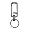Kurohido Krak02 Titanium Key Chain, Titanium Key Ring, Spring Free,