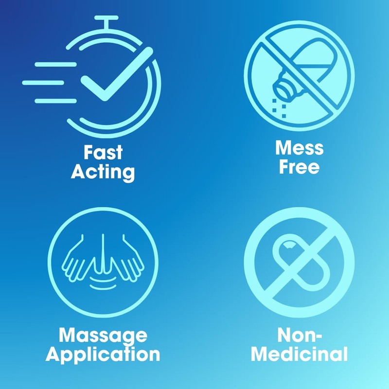 Mentholatum Deep Freeze Deep Freeze Glide-on Gel, 50g