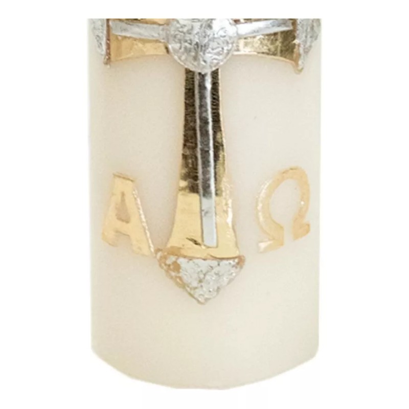 CEB Cirio Pascual Decorado Básico 8 X 24 Cm