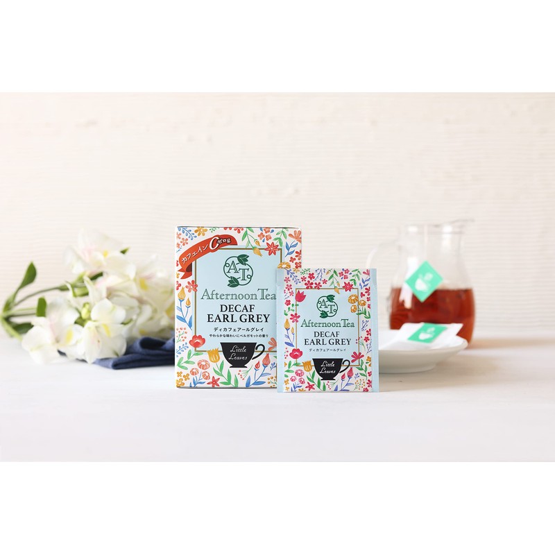 Black Tea Tea Bags Gift Little Leaves Afternoon Tea Decaffeinated