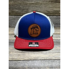 Richardson EAGLE MULLET USA LEATHER PATCH HAT