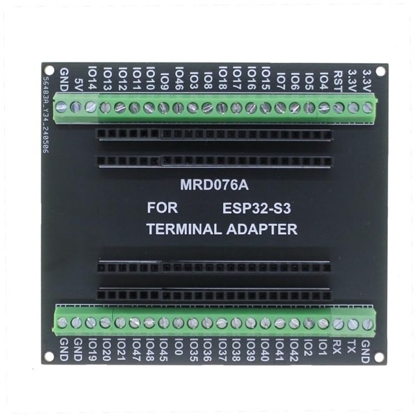 ESP32-S3 Screw Shield Board, 44Pins GPIO 1 to 3 Expansion