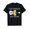 I Got An Easy Peaceful Feeling Tshirt Guitar Lake Shadow