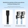 Buacoz 2Pack SFF-8643 to 4X SATA 90-Degree Right-Angle Adapter Cable