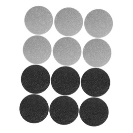 FOMIYES 3sets Easily Remove Dead Skin Electronic Foot File Sheets Professional Replacement Heads 12pcs*3