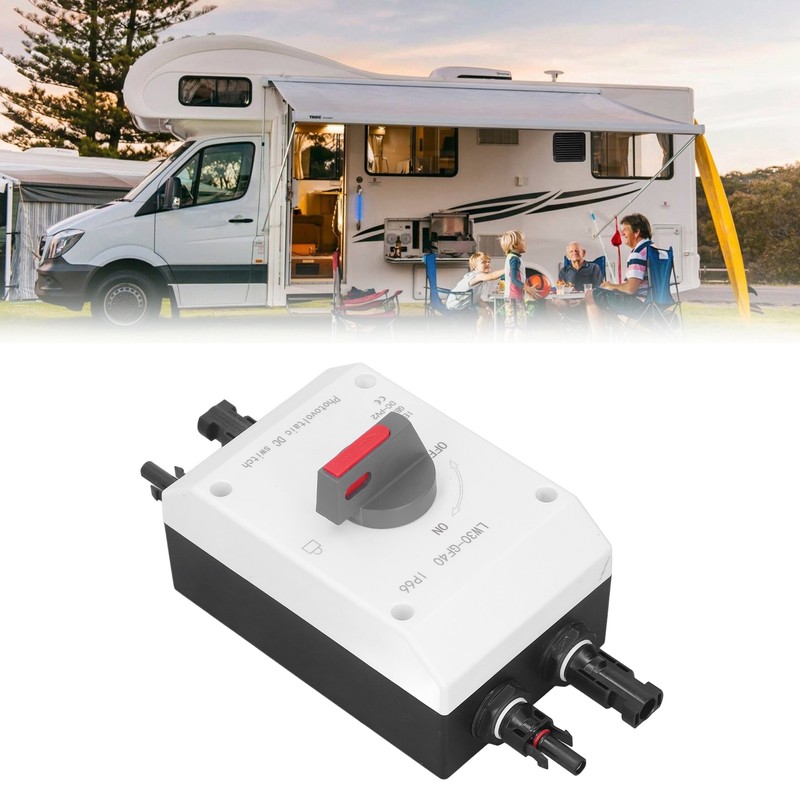 Photovoltaic DC Isolator Solar Switch IP66 Waterproof Insulated Switch for