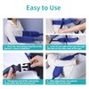 ENLUNTRA Medical Bed Restraint Strap for Elderly，Anti-Fall Waist Belt for