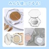 DIFEIUKI Eyeshadow Case, Empty Containers, Set of 6, 2 Colors